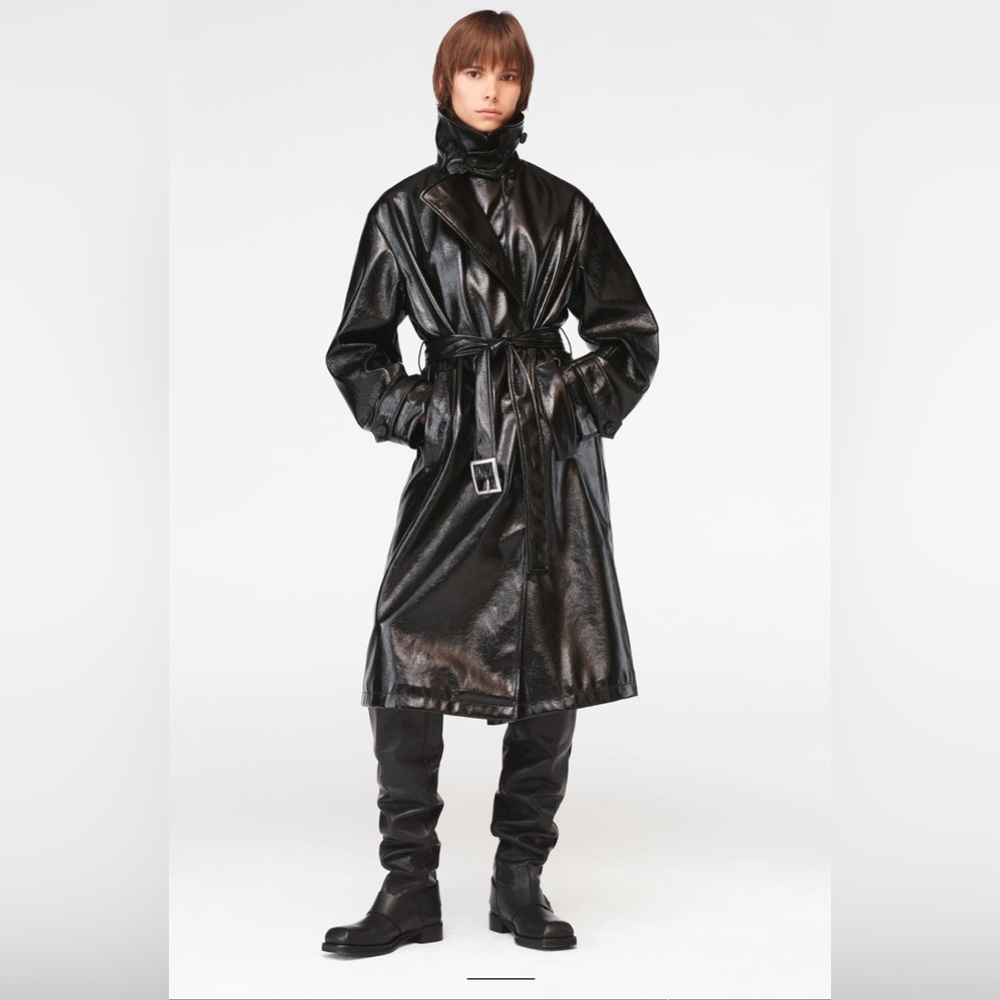 Steven Meisel Belted Trench